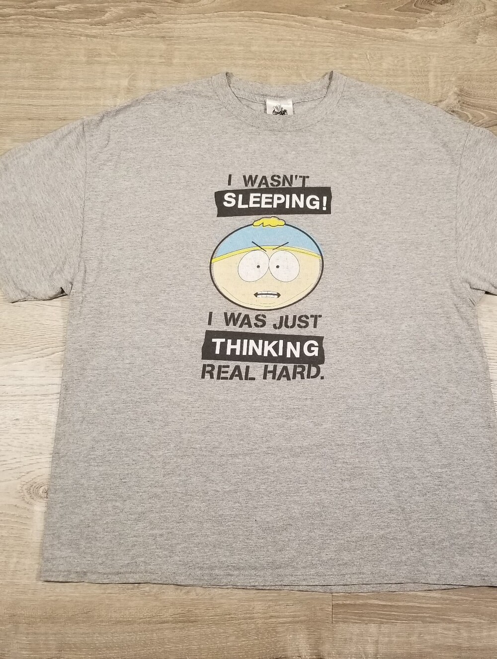 Vintage Y2K 2005 Comedy Central Cartman South Park T Shirt Gray Mens Size XXL